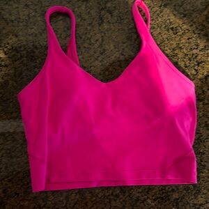 SONIC PINK LULULEMON ALIGN TANK SIZE 10